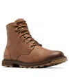 Sorel Madson Ii Mens Leather Durable Chukka Boots In Brown