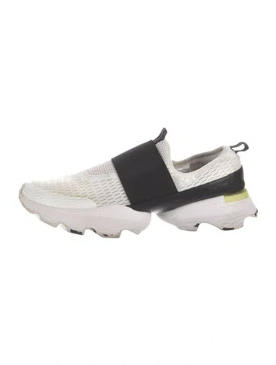 Pre-owned Sorel Mesh Athletic Sneakers In White
