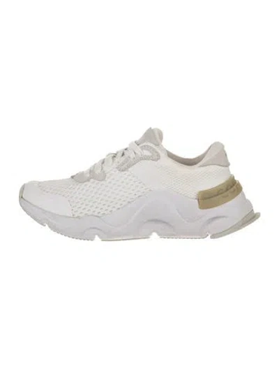 Pre-owned Sorel Mesh Athletic Sneakers In White