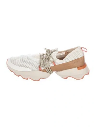 Pre-owned Sorel Mesh Athletic Sneakers In White