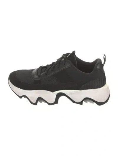Pre-owned Sorel Mesh Chunky Sneakers In Black