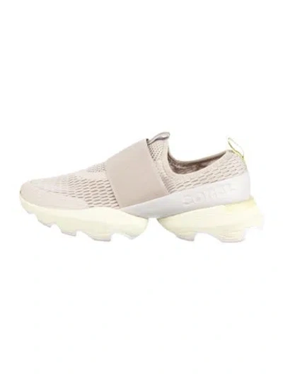 Pre-owned Sorel Mesh Chunky Sneakers In Neutrals