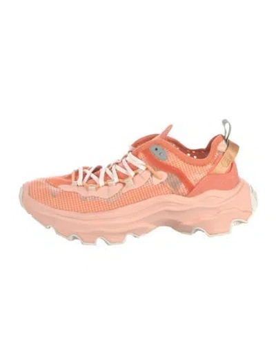Pre-owned Sorel Mesh Chunky Sneakers In Orange/pink
