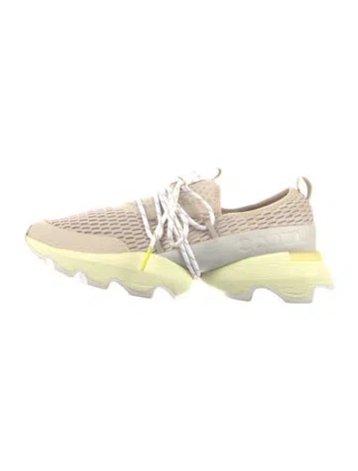 Pre-owned Sorel Mesh Sneakers In Neutral