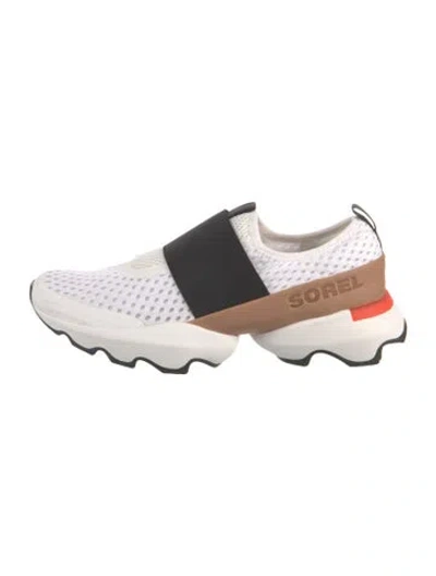 Pre-owned Sorel Mesh Sneakers In Neutrals/white