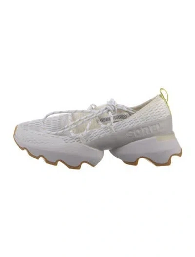 Pre-owned Sorel Mesh Sneakers In White