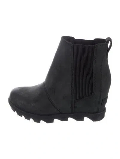 Pre-owned Sorel Nubuck Chelsea Boots In Blue