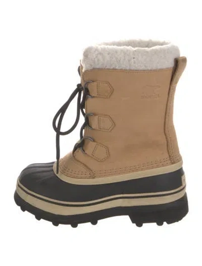 Pre-owned Sorel Nubuck Lace-up Boots