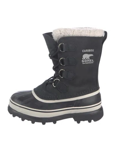 Pre-owned Sorel Nubuck Snow Boots In Blue