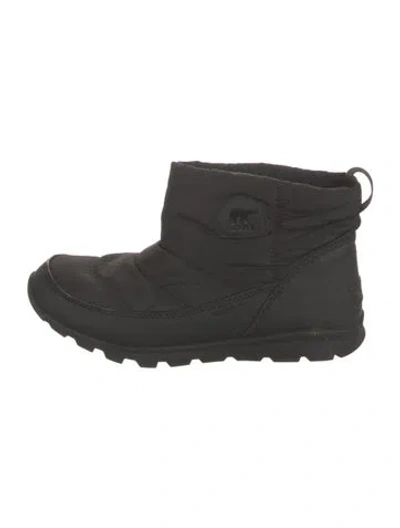 Pre-owned Sorel Nylon Boots In Black