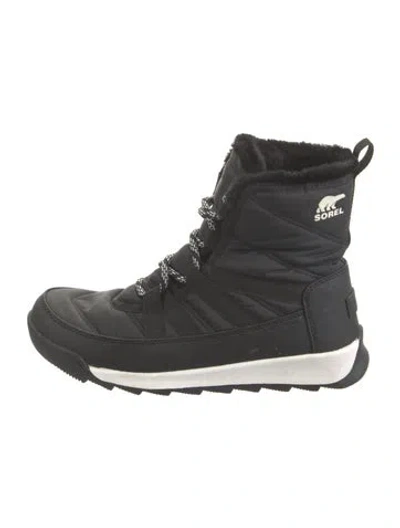Pre-owned Sorel Nylon Boots In Black
