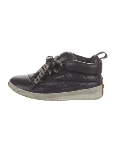 Pre-owned Sorel Nylon Sneakers In Blue