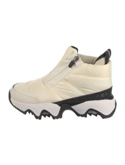 Pre-owned Sorel Nylon Sneakers In Neutrals