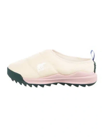 Pre-owned Sorel Nylon Sneakers In Pink