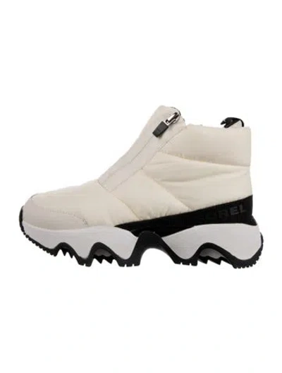 Pre-owned Sorel Nylon Snow Boots In Neutrals