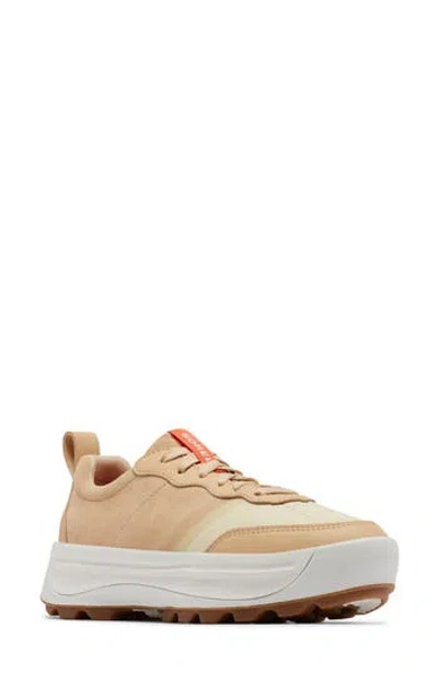 Sorel Ona 503 Low Top Platform Sneaker In Ceramic/bleached Ceramic