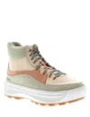 SOREL ONA 503 MID SNEAKER IN NOVA SAND, PARADOX PINK