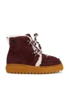 Sorel Ona Ave Alpine Waterproof Boot In Burgundy