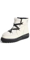 Sorel Ona Ave Alpine Lux Waterproof Boot In Chalk/black