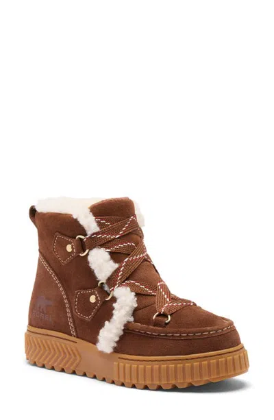 Sorel Ona Ave Alpine Plus Waterproof Boot In Brown