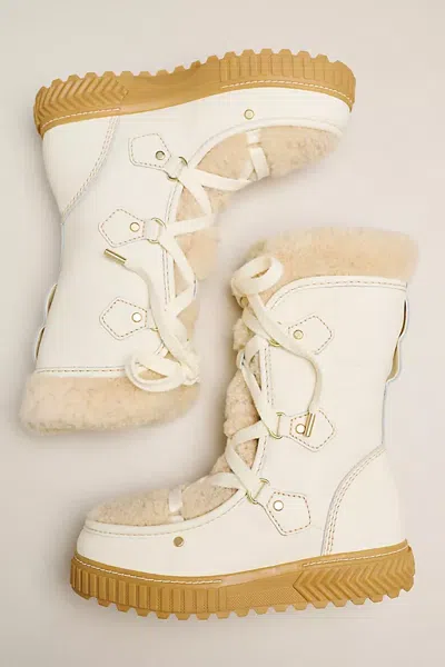 Sorel Ona Ave Alpine Tall Snow Boots In White