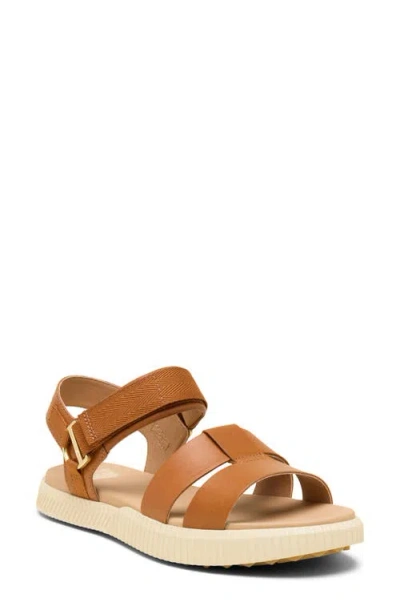 Sorel Ona Ave Ankle Strap Sandal In Brown