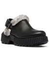 Sorel Ona Ave Leather Mule In Black