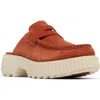 Sorel Ona Ave Penny Loafer Mule In Brown