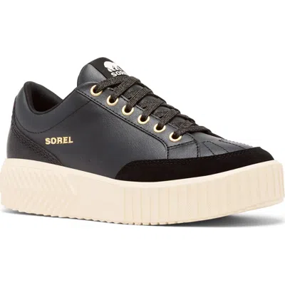 Sorel Ona Ave Platform Sneaker In Black