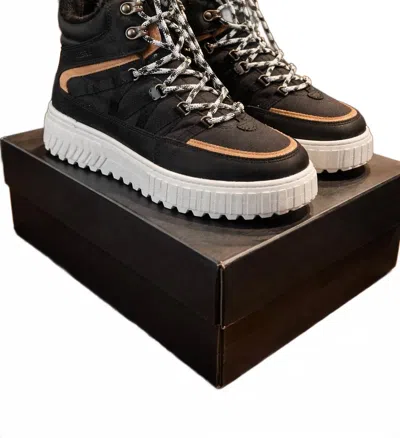 Sorel Ona Ave Trek Boot Wp In Black, Sea Salt