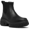 Sorel Ona Ave Waterproof Chelsea Boot In Black/black