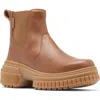 Sorel Ona Ave Waterproof Chelsea Boot In Velvet Tan/gum 2