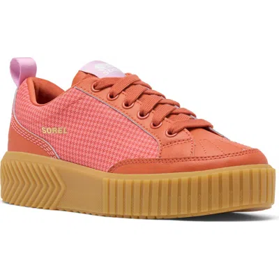 Sorel Ona Ave Waterproof Low Top Sneaker In Tuscan/gum