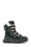 Sorel Ona™ Rmx Glacy Plus Waterproof Boot In Black/sea Salt