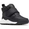 Sorel Ona Rmx Puffy Grip Weather Boots In Black/sea Salt