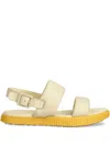 Sorel Ona Sandals In Honey White,yellow Ray