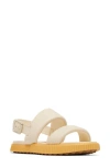 Sorel Ona Sandals In Honey White/ Yellow Ray