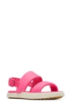 Sorel Ona Streetworks Go-to Slingback Sandal In Nico/chalk