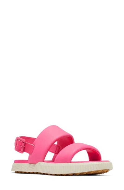 Sorel Ona Streetworks Go-to Slingback Sandal In Nico/chalk