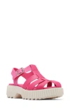 Sorel Ona Streetworks Fisheran Mid Sandal Womens Strappy Manmade Fisherman Sandals In Nico/chalk