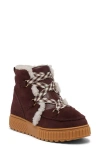 Sorel One Ave™ Alpine Faux Fur Trim Waterproof Boot In Brown