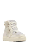 Sorel Ona Ave Alpine Suede Winter Booties In Chalk/chalk