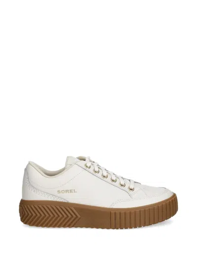 Sorel One Ave Lace-up Sneakers In White