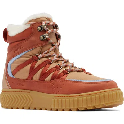 Sorel One Ave™ Trek Faux Fur Trim Waterproof Sneaker Boot
