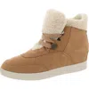 Sorel Out And About Womens Leather Wedge Boots In Multi