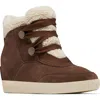 Sorel Out N About Faux Shearling Bootie In Brown