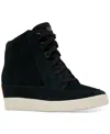Sorel Out N About Wedge Ii Shoe In Black,sea Salt