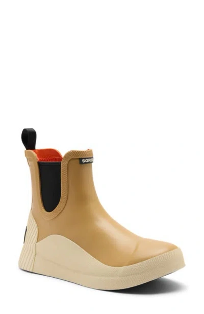 Sorel Out N About Iv Chelsea Waterproof Rain Boot In Curry/honey White