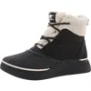 Sorel Out N About Iv Chillz Womens Faux Fur Lined Leather Winter & Snow Boots In Black