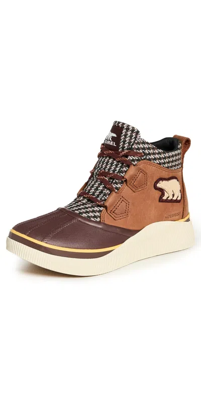 SOREL OUT N ABOUT IV CLASSIC BOOTS RUSTIC BROWN/REDWOOD
